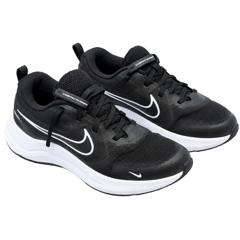 Nike Cosmic Runner Size 5Y Black White Sneakers 1
