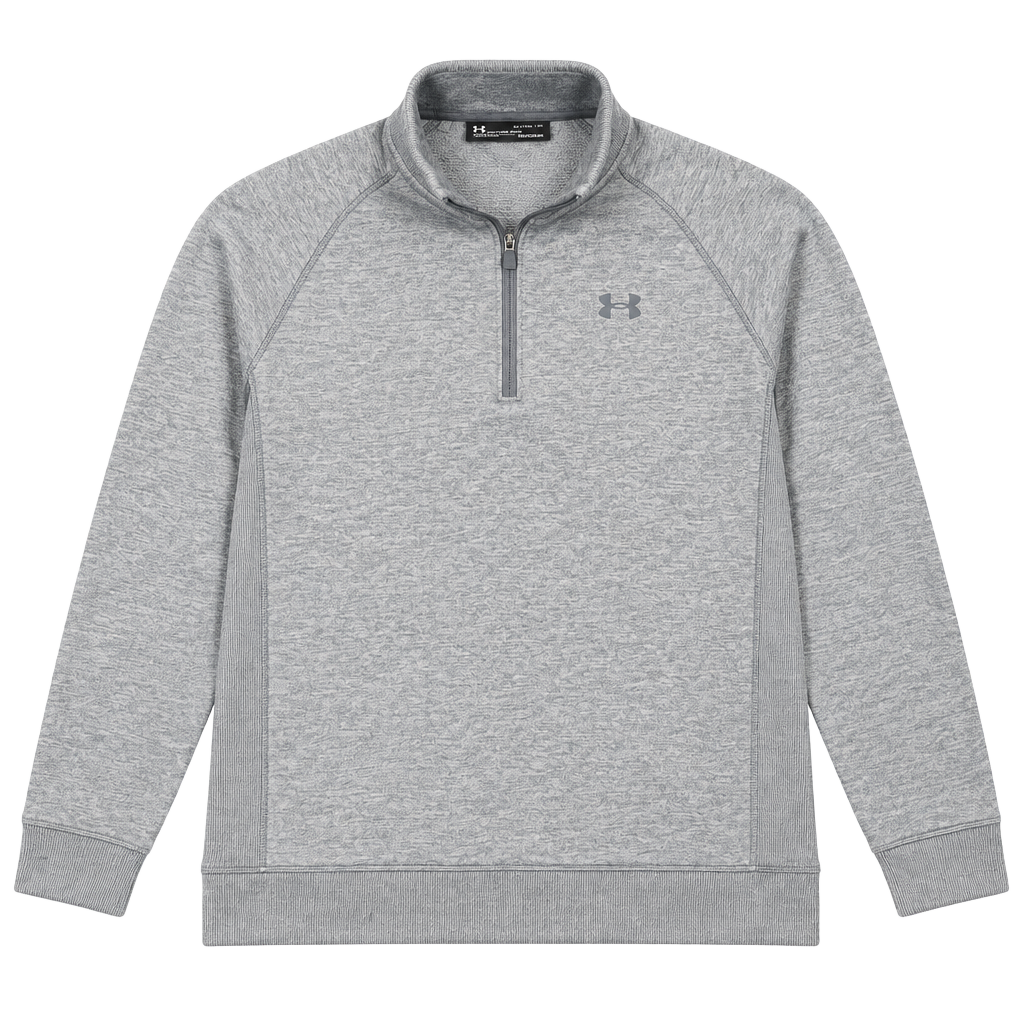 Under Armour ColdGear 1/4 Zip Pullover Size XL Gray Heather 1