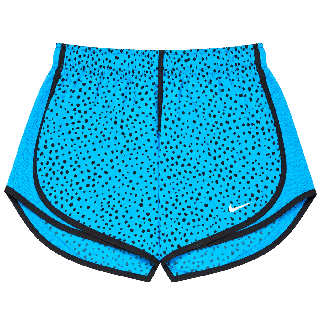 Nike Dri-FIT Shorts Size M Blue Black Polka Dot Athletic Running 1
