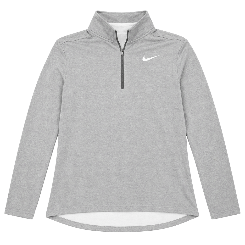 Nike Dri-FIT 1/2-Zip Running Top Size XXL Gray 1
