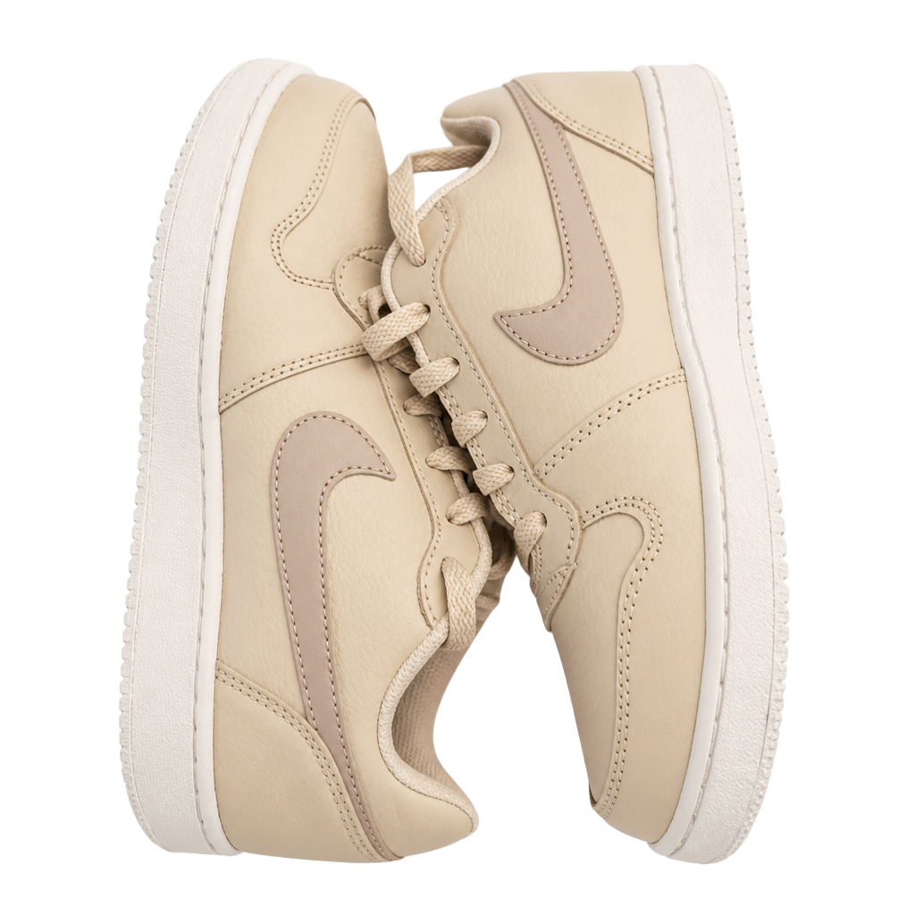 Nike Women's Ebernon Low Sneakers - Desert Sand/Diffused Taupe (AQ1779-002) 1