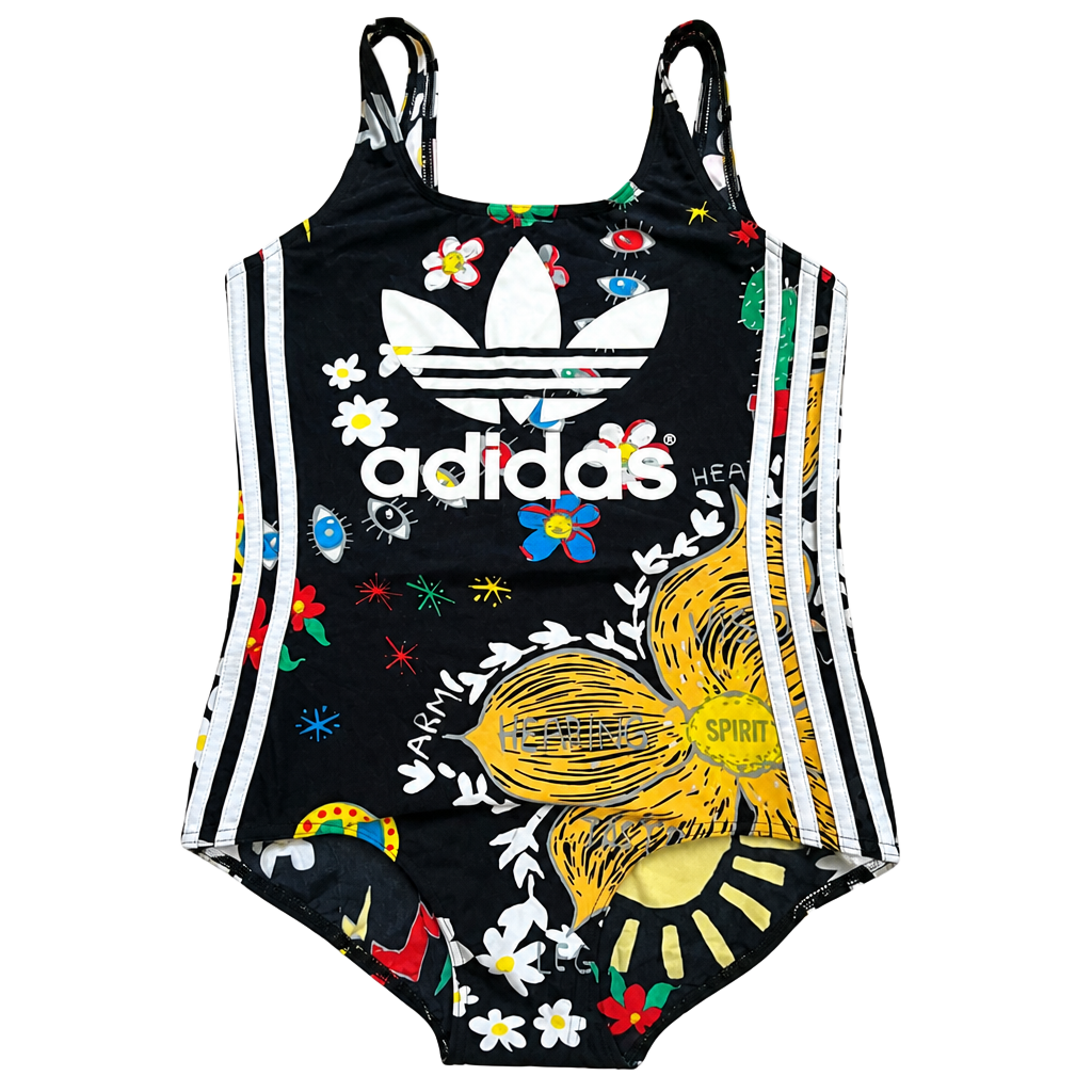 Adidas Originals x Pharrell Williams One Piece Swimsuit Multi Graphic 1