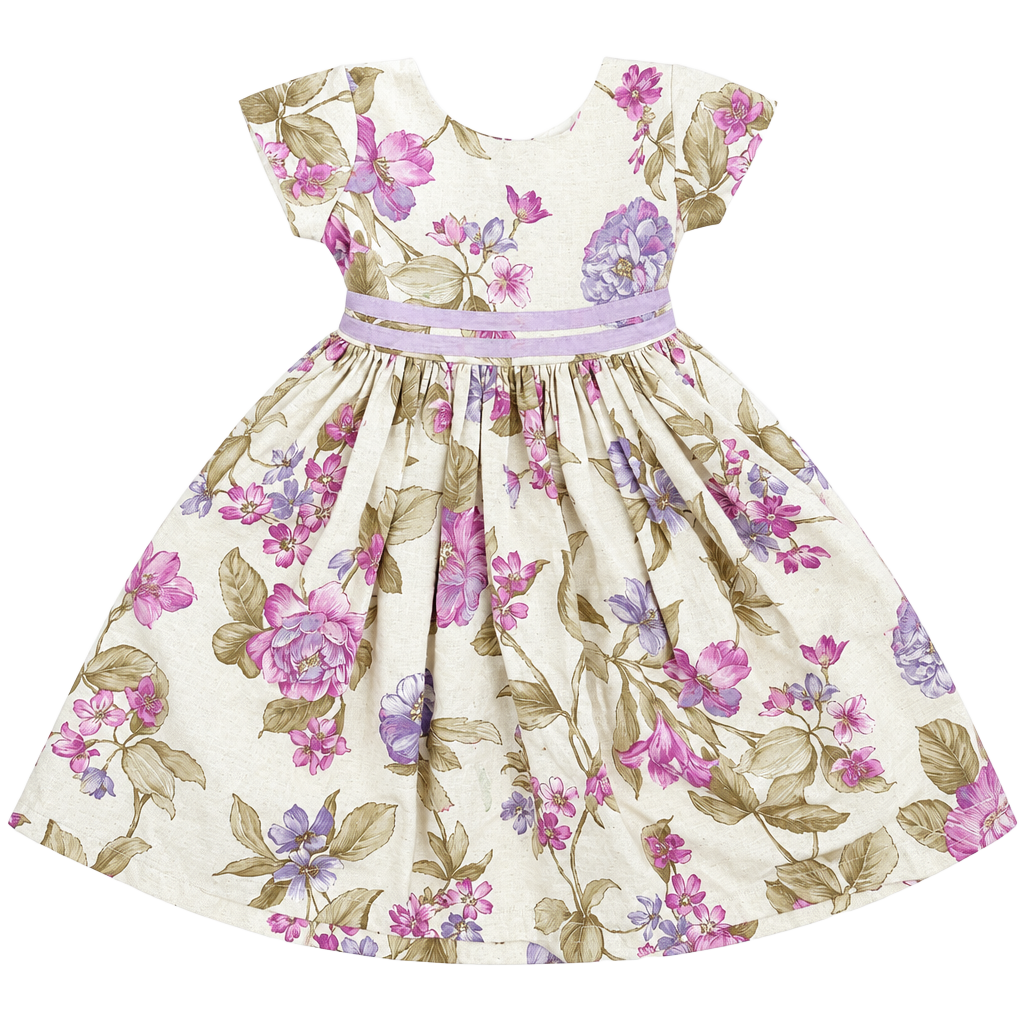 Bognar & Piccolini Floral Dress Size 4Y 1