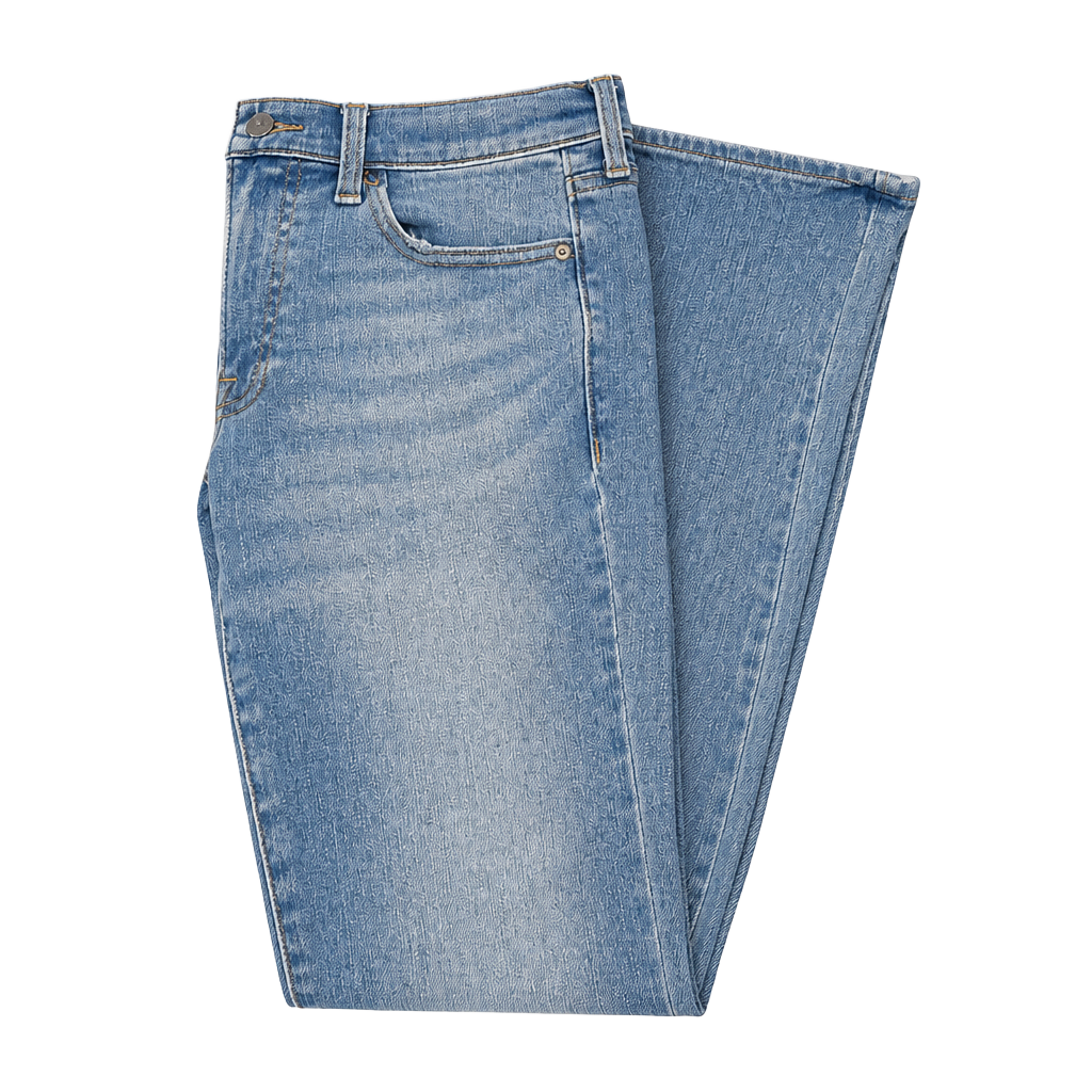 Lucky Brand Women's Mid-Rise Straight Leg Blue Jeans Size 2/26 1