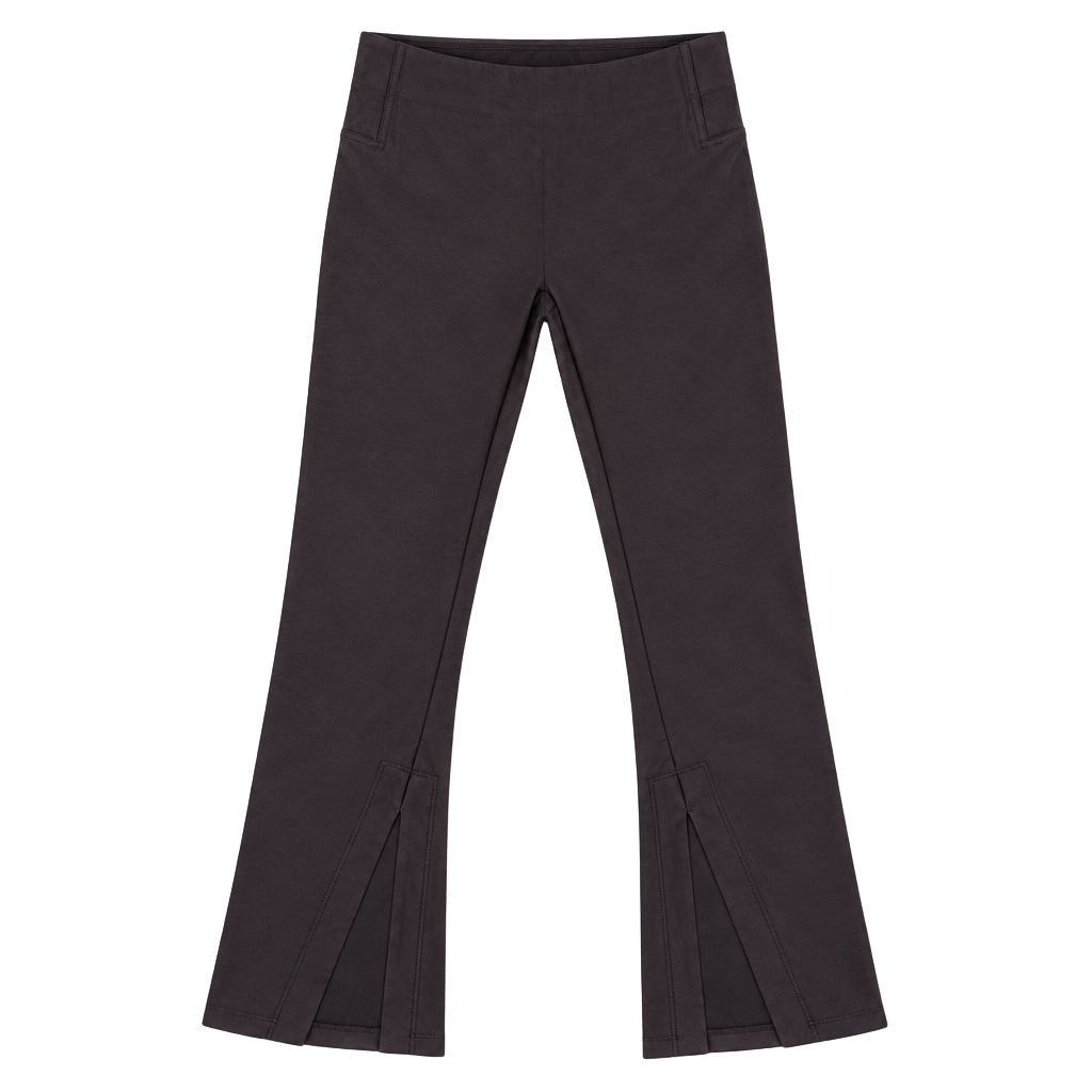 Spanx Faux Leather Skinny Pant Size 8-10 Chocolate Brown 1