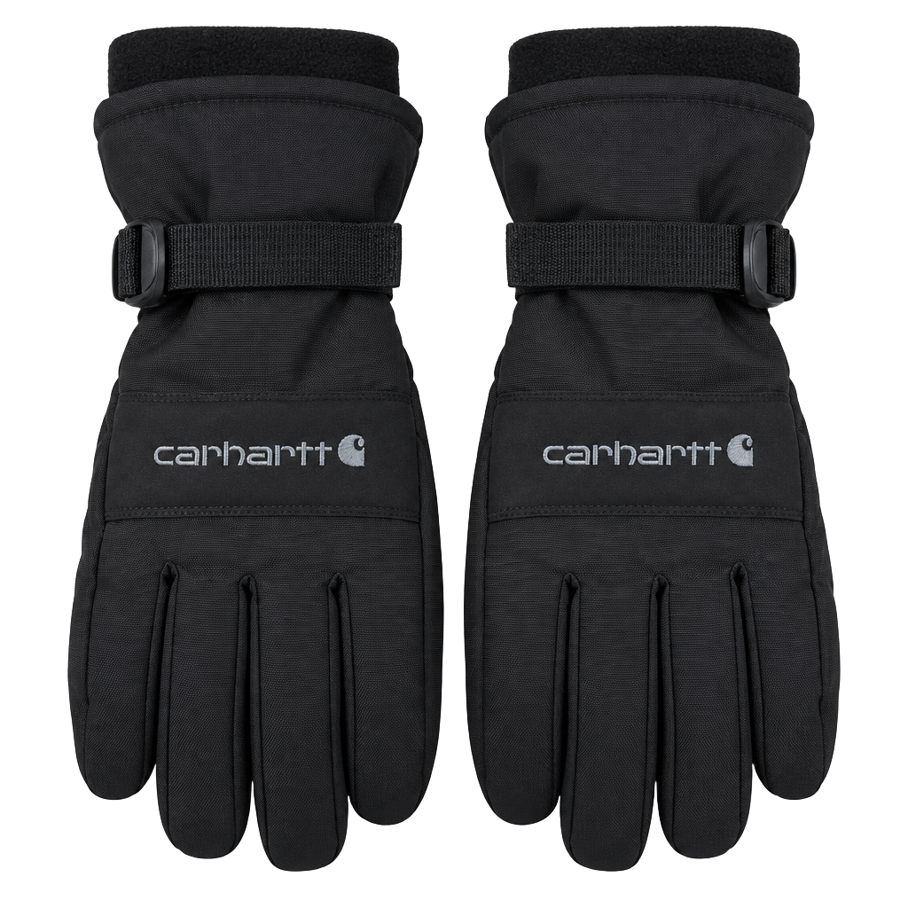Mens Carhartt Waterproof Winter Hefty Gloves 1