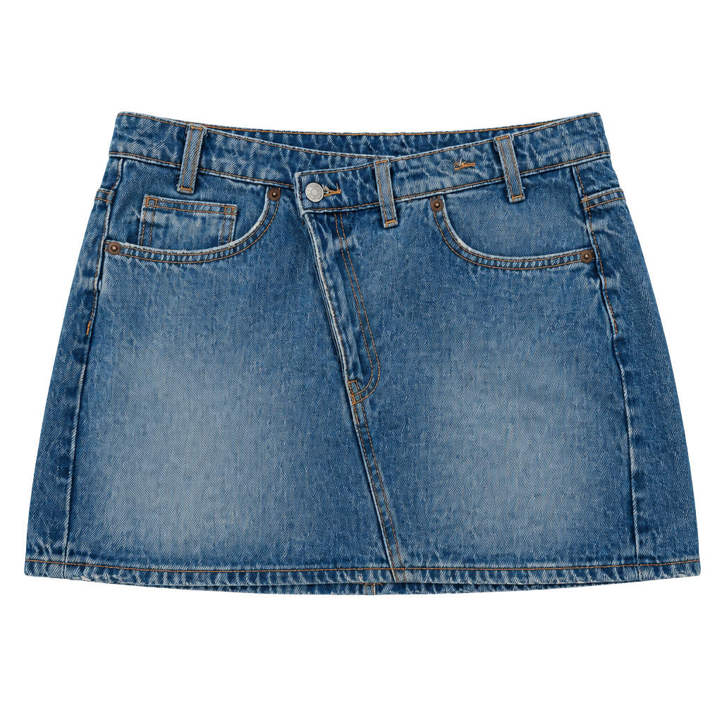 Denim Mini Skirt Y2K 1