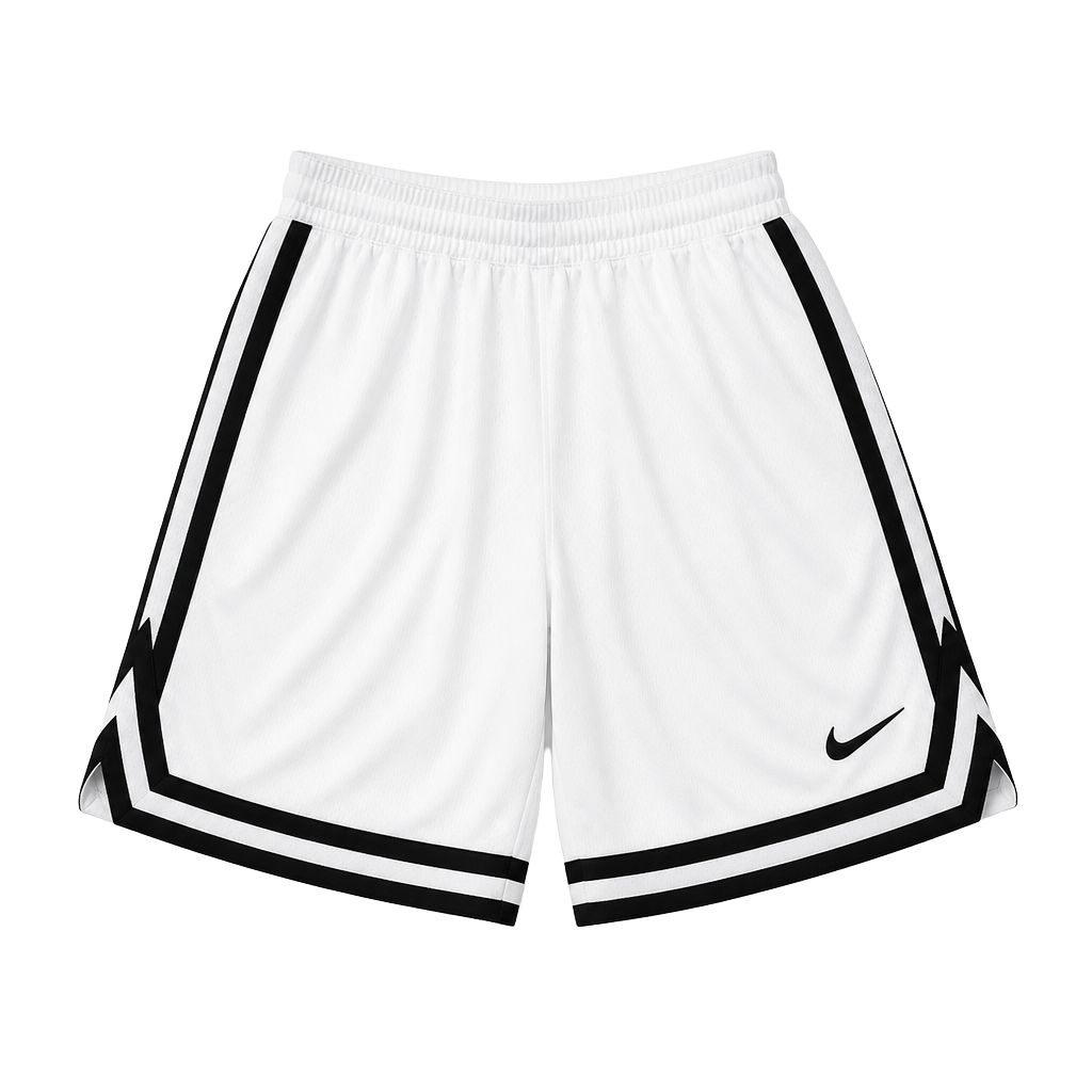 Nike Dri-FIT DNA Boys' Basketball Shorts White/Black 1