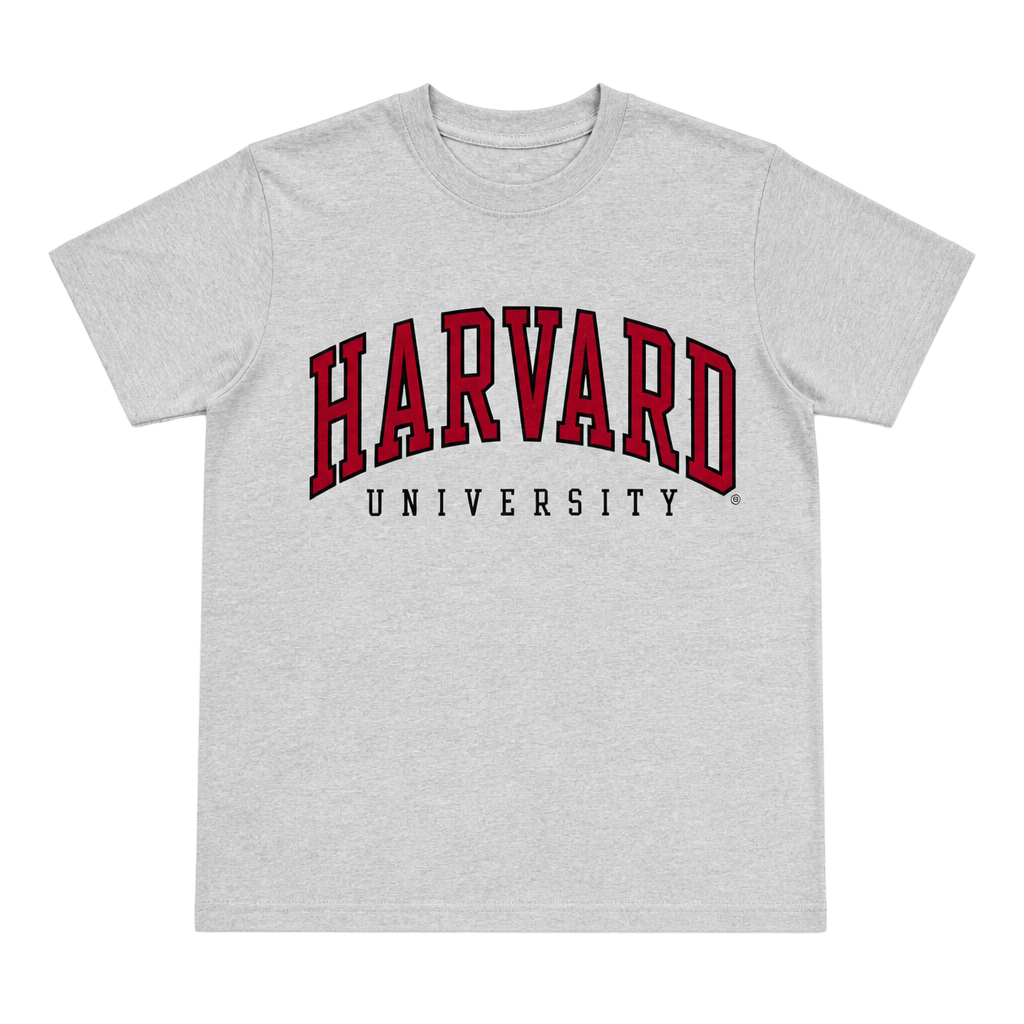 Zara Kids Harvard University Graphic T-Shirt Gray Size 8 1