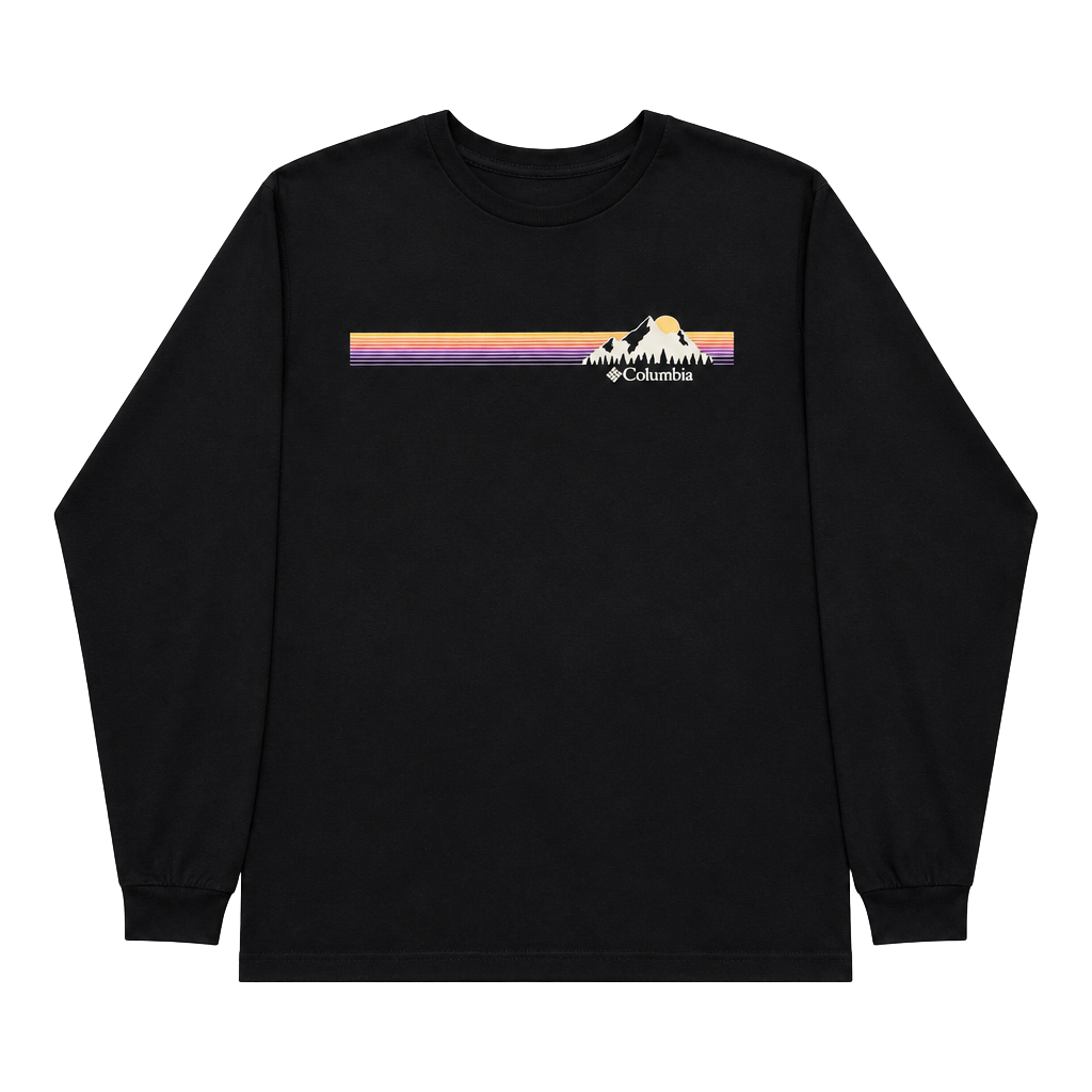 Columbia Long Sleeve Graphic T-Shirt Black 1
