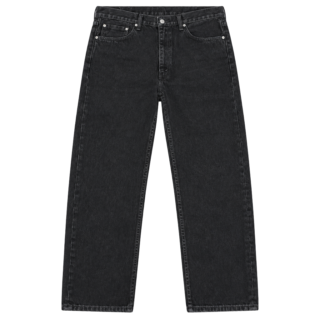 Levi's 505 Straight Jeans Black 38x30 1