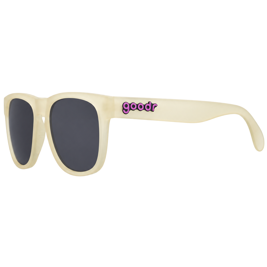 Goodr OG Sunglasses Yellow Frame Polarized Running Sport 1