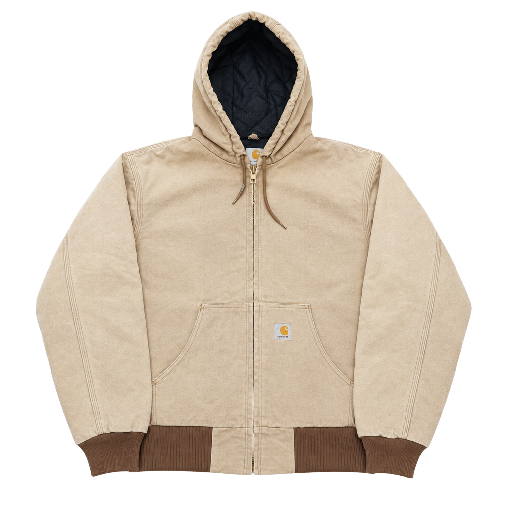 Carhartt Active Jacket Tan Thermal Lined 1