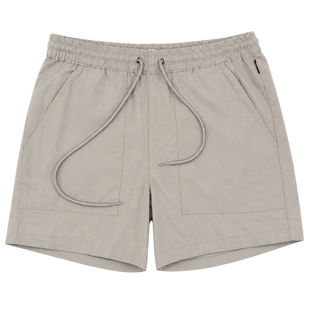PacSun Volley Shorts Size S Gray Drawstring Elastic Waist 1