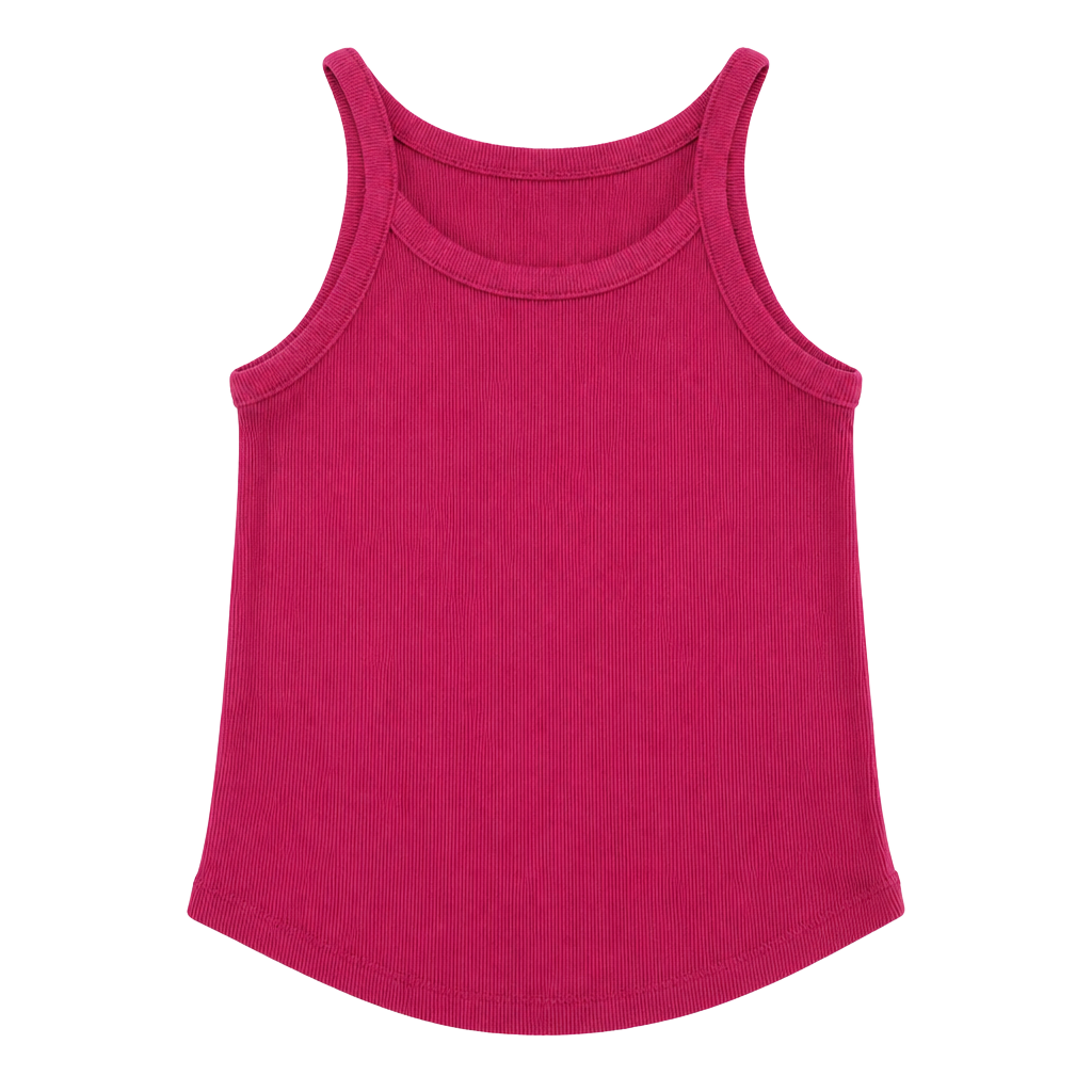 Madewell Pink Ribbed Tank Top Size L 1