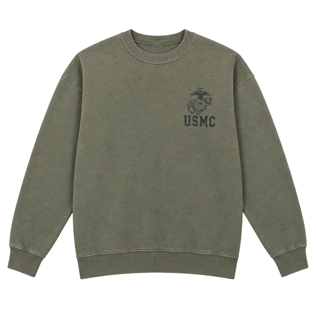 1990s USMC PT Crewneck Sweatshirt 1