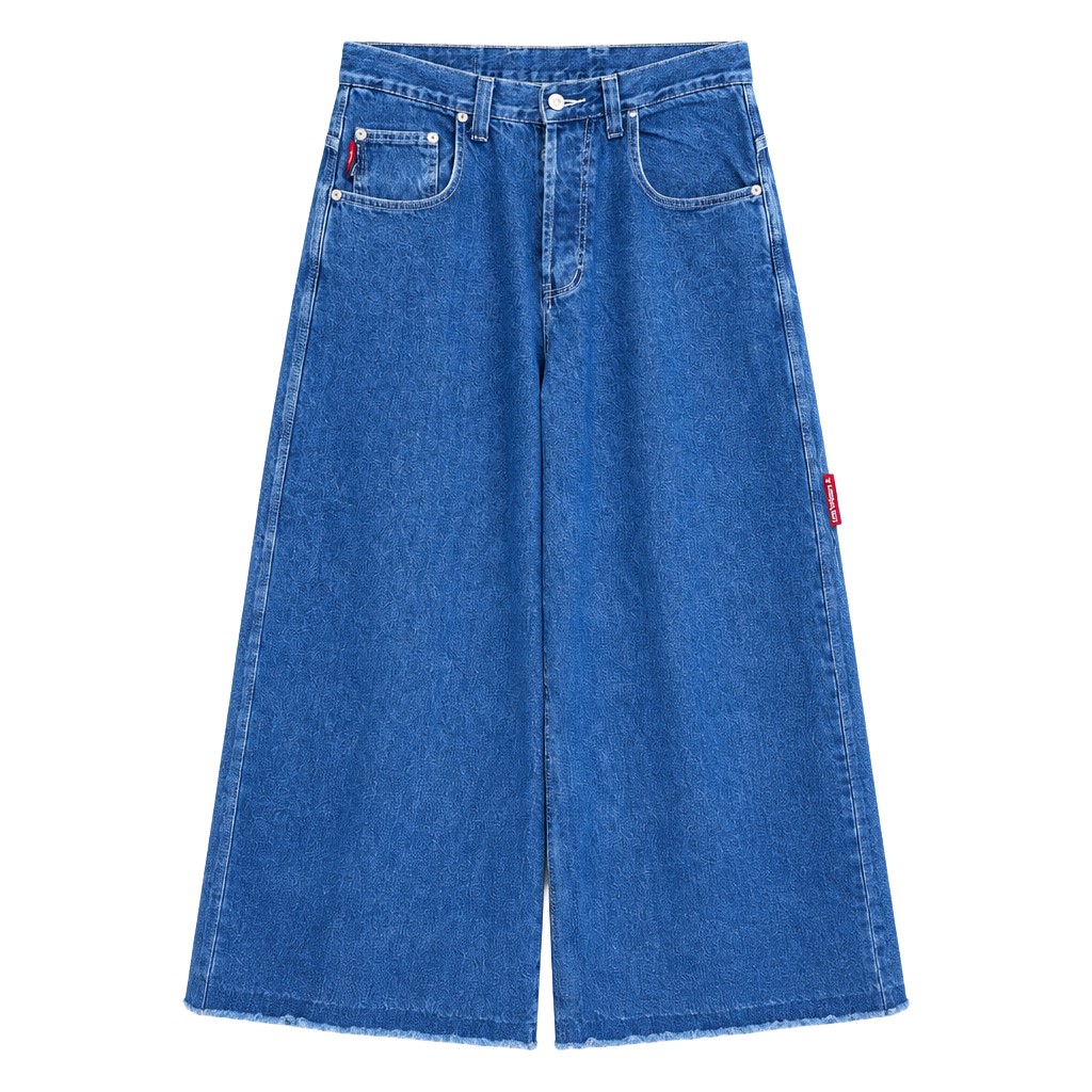 Vintage 90’s Kikwear Wide Leg Skate/Rave Jeans 1