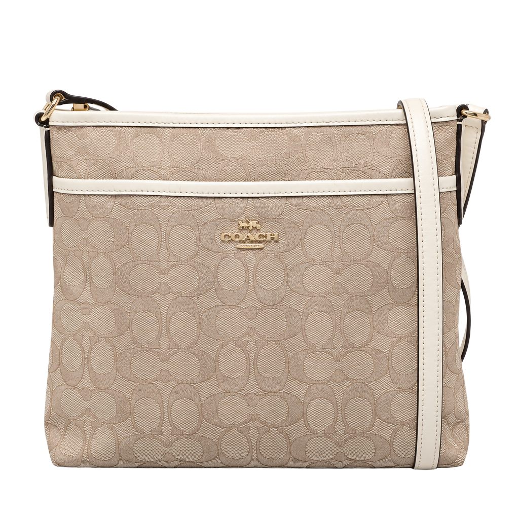 Coach swingpack canvas crossbody bag 1