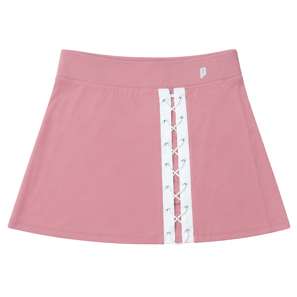Prince Tennis Skirt Side Lace Skort Pink Size S 1