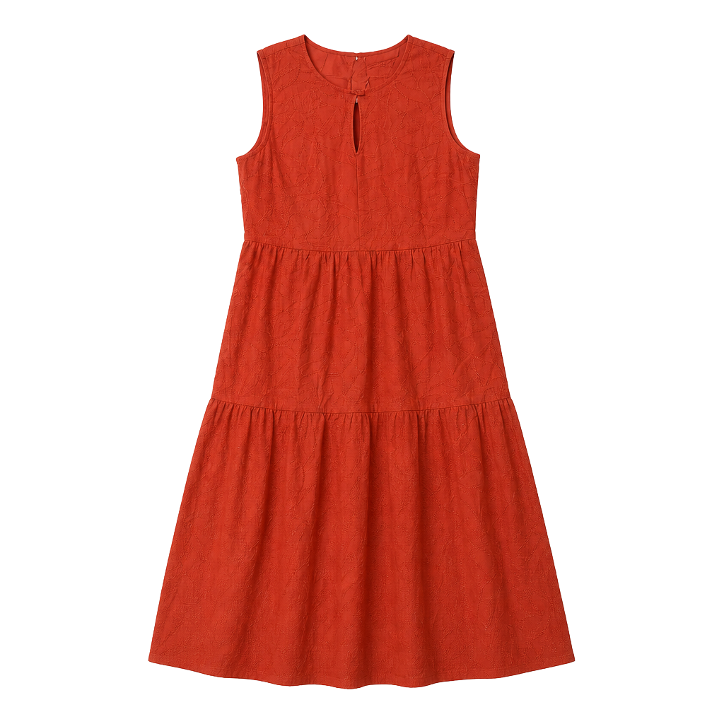 Lane Bryant Sleeveless Tiered Maxi Dress 1