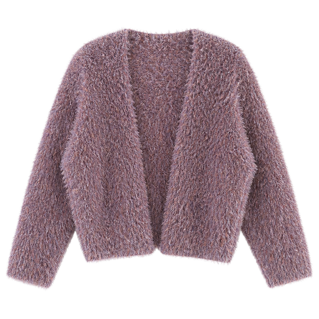 Forever 21 Shaggy Eyelash-Knit Oversized Cardigan 1