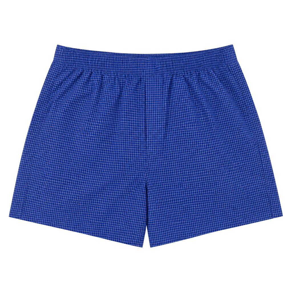 Obey Riverbed Women Blue Swim Shorts Sz M 1