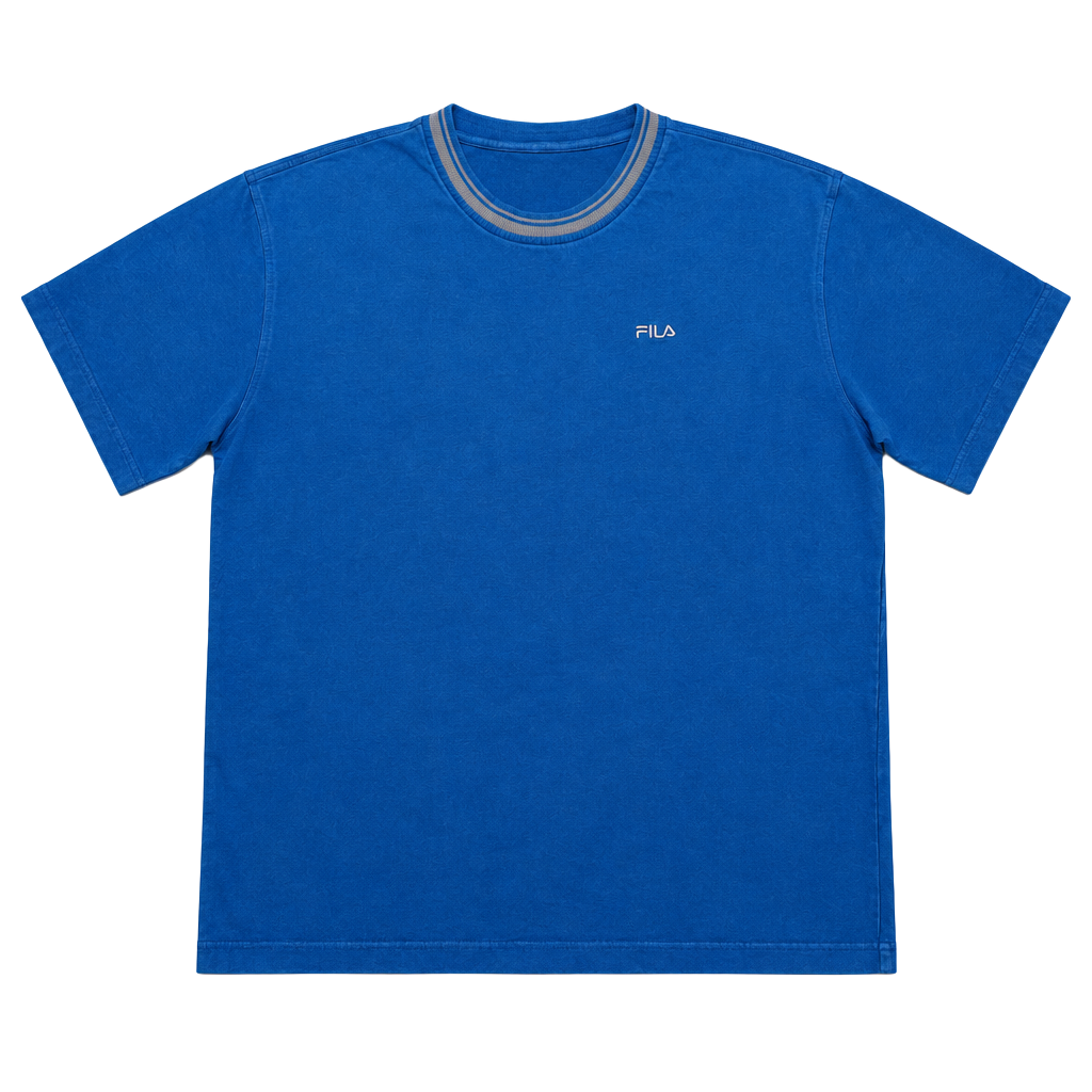 Fila Blue Crew Neck T-Shirt XXL 1