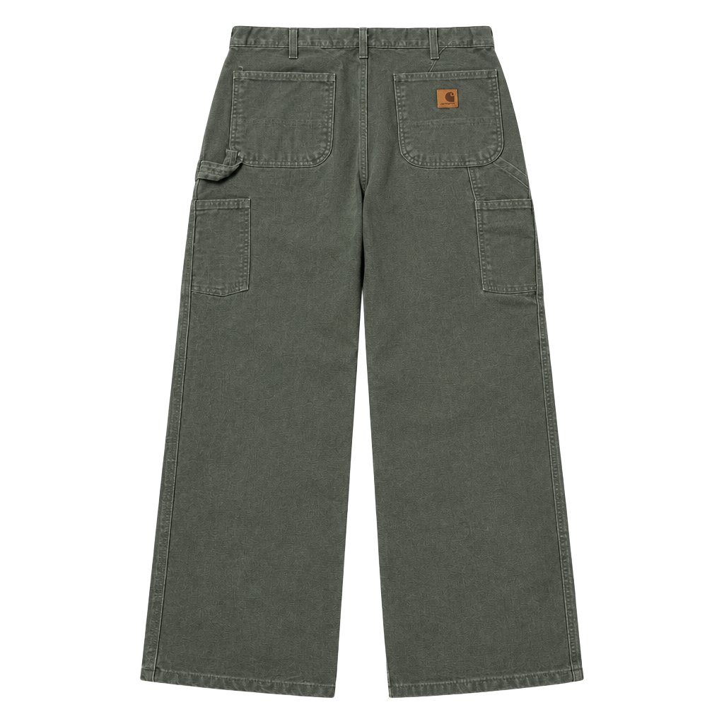 Carhartt B11 MOS Size 36x30 Green Cotton Canvas Original Dungaree Fit 1