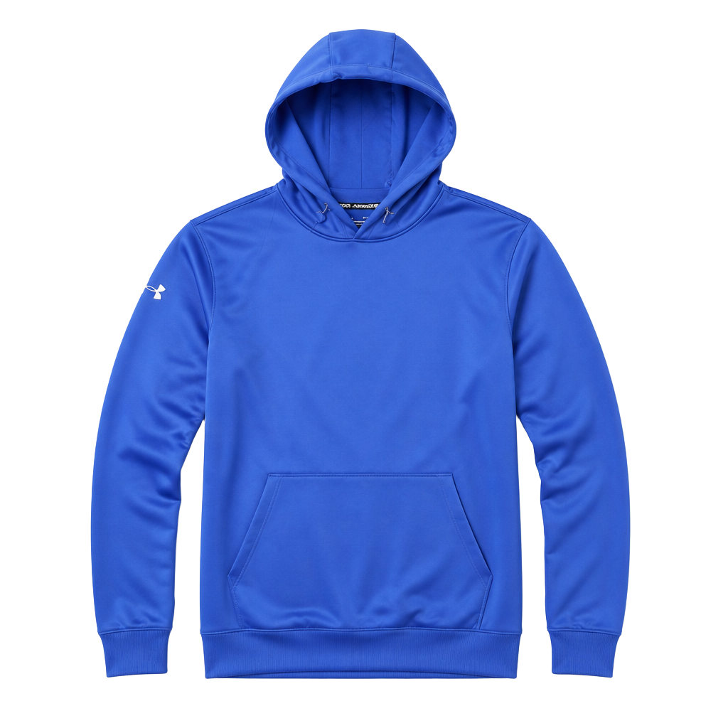 Under Armour M's Storm Fleece Hoody Size XL Blue Pullover Hoodie 1055 1