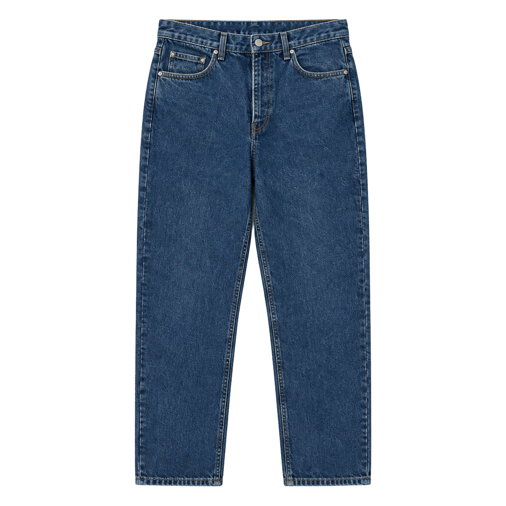 Carhartt Flannel Lined Jeans Size 36 x 32 Blue Denim Relaxed Fit 1