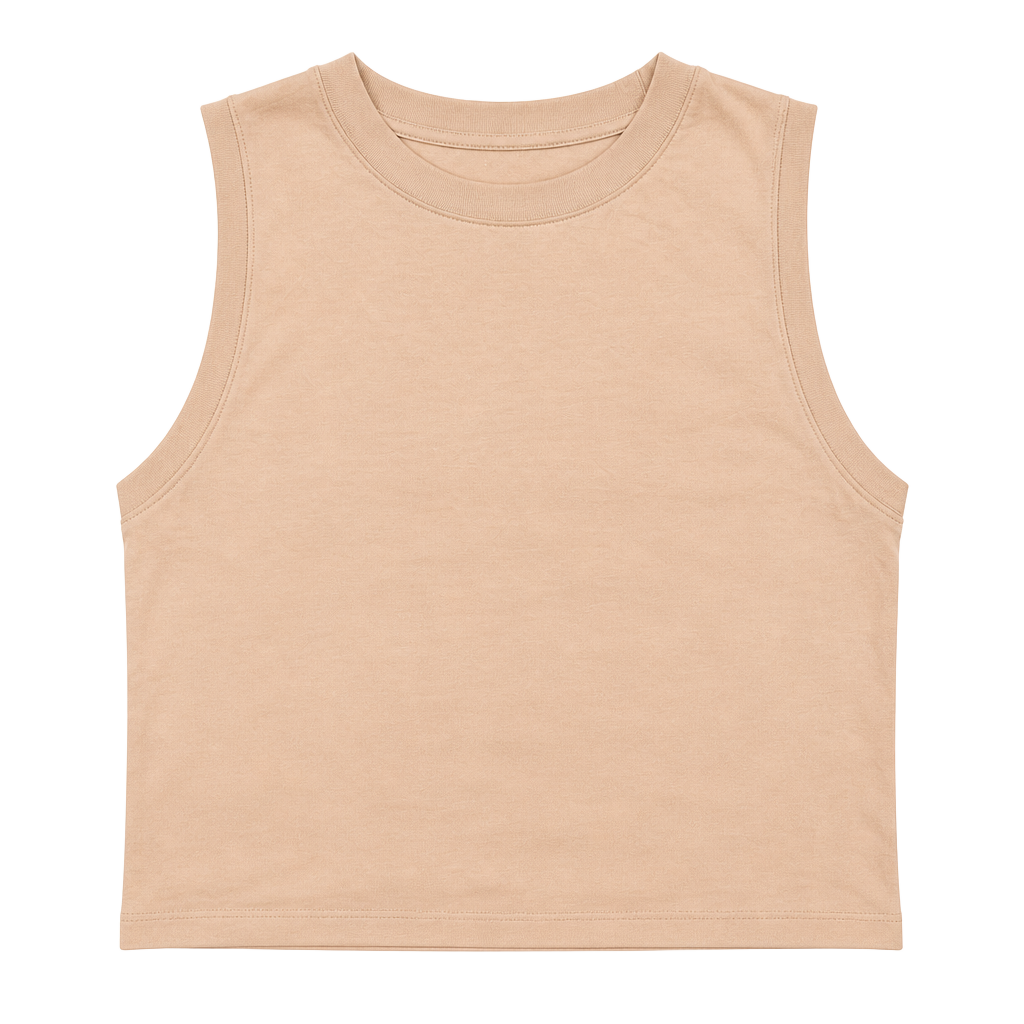 Yogalicious Airlite Melissa Crop Tank Peach Size L 1