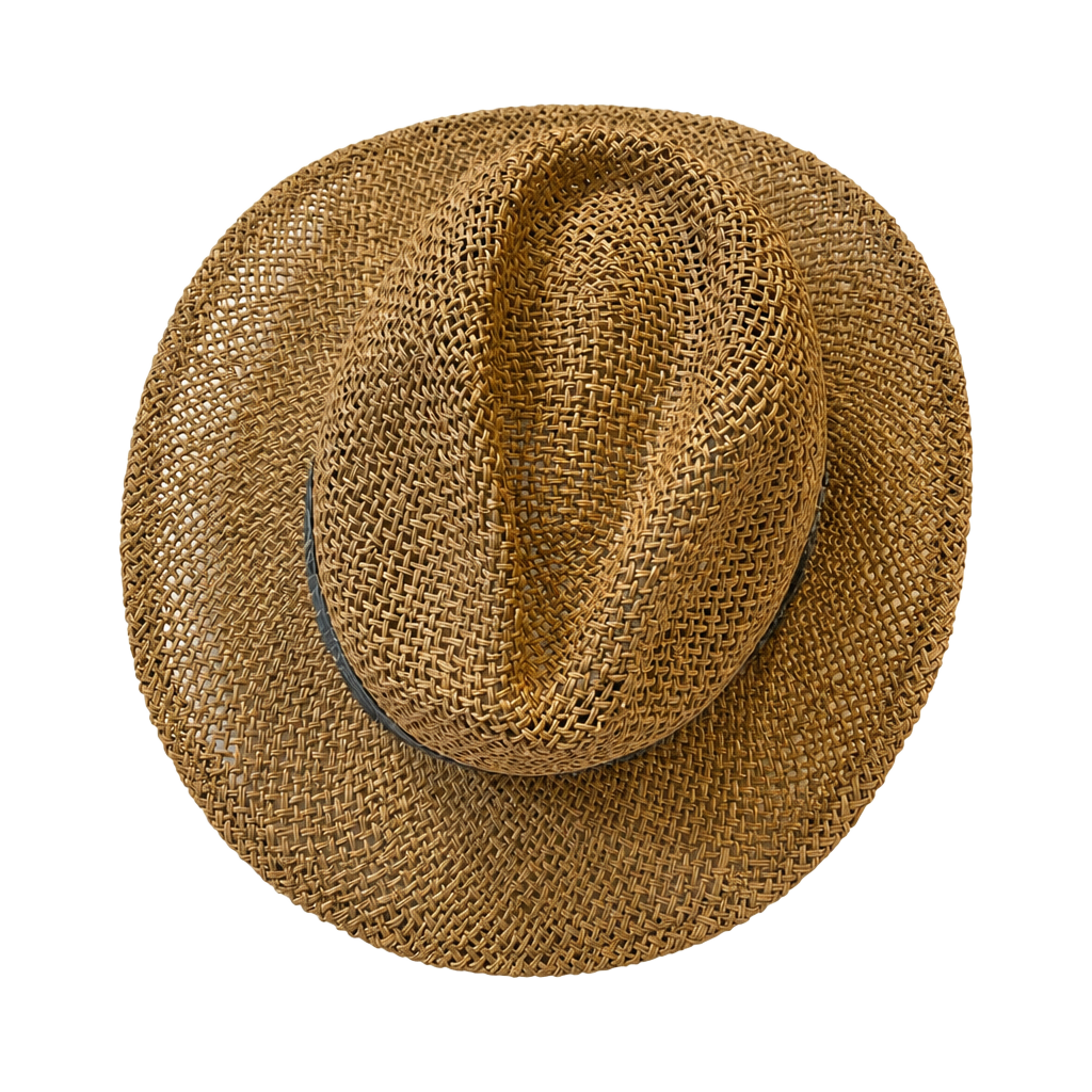 Summer Club Styled In Australia Seagrass Straw Fedora Sun Hat 1