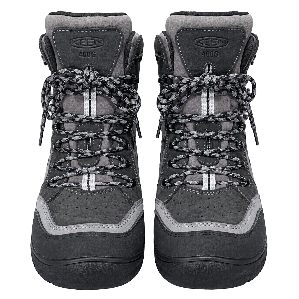 Keen Utility Waterproof Work Boots Size 9 EE Gray Black 1