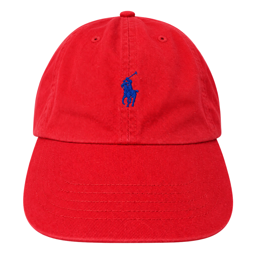 Polo By Ralph Lauren Baseball Cap Frankfurt 2006 Red Leather Strapback 1