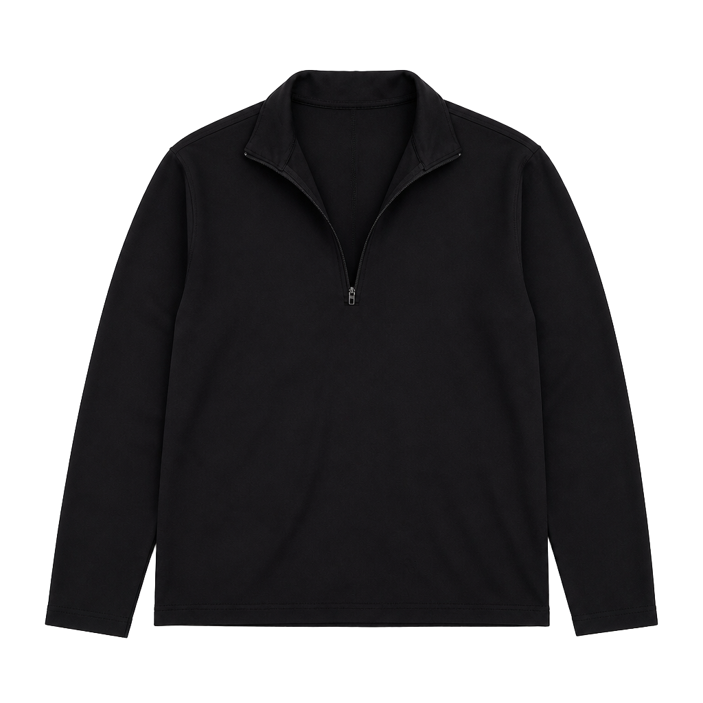 Lululemon Men's Black Half-Zip Pullover 1