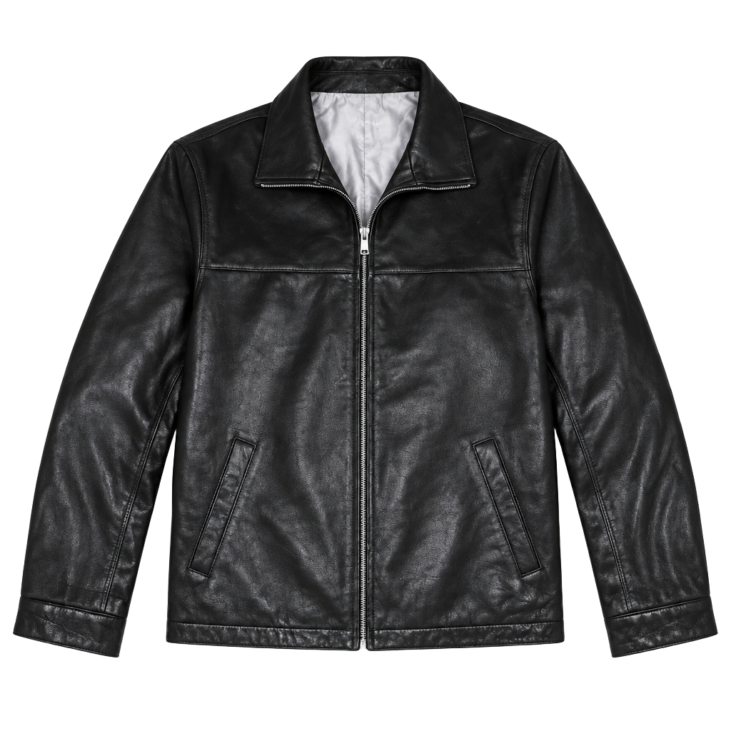 Apt. 9 Lambskin Leather Jacket Size XL Black 1