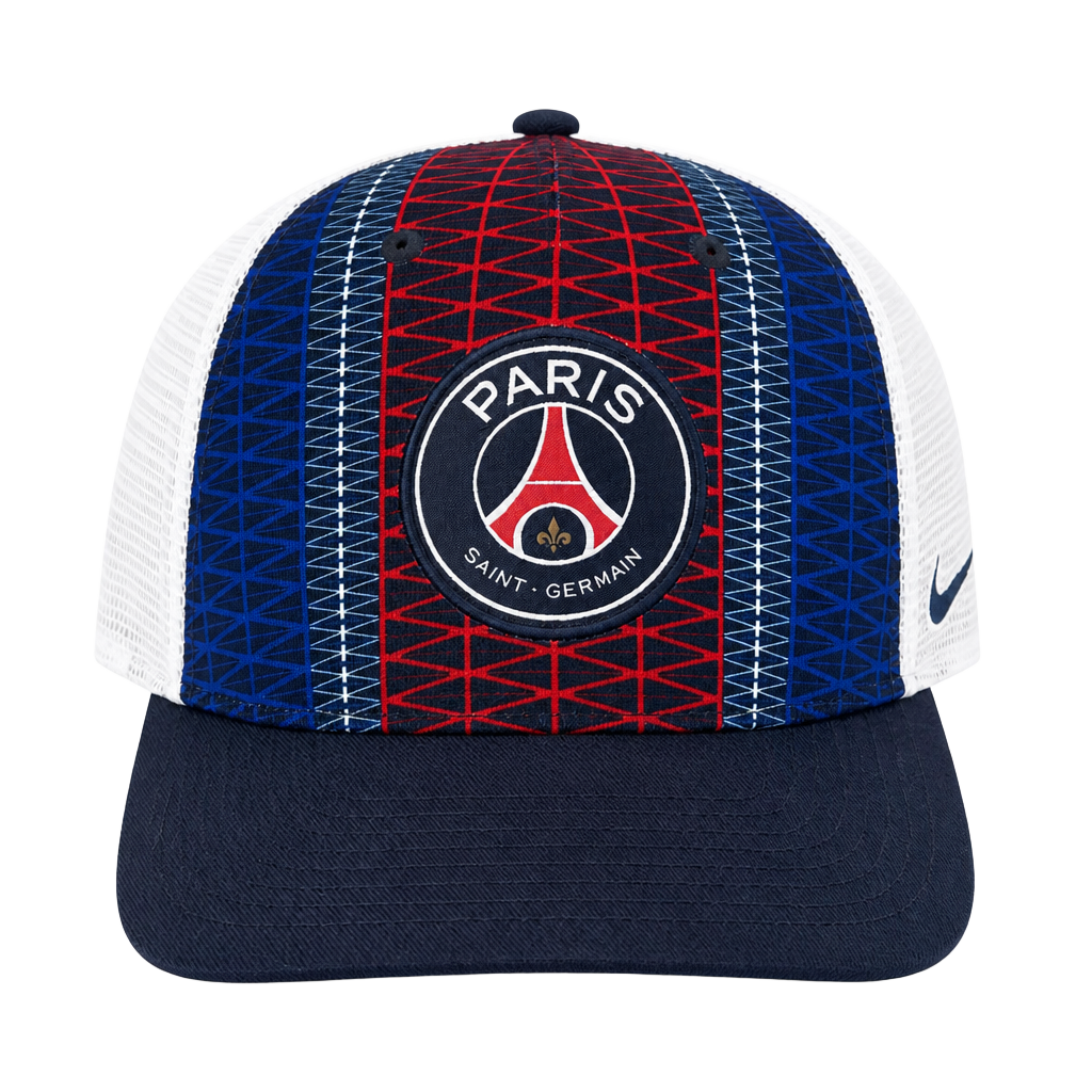 Nike Paris Saint-Germain Rise Cap Size M/L Navy Trucker Hat 1