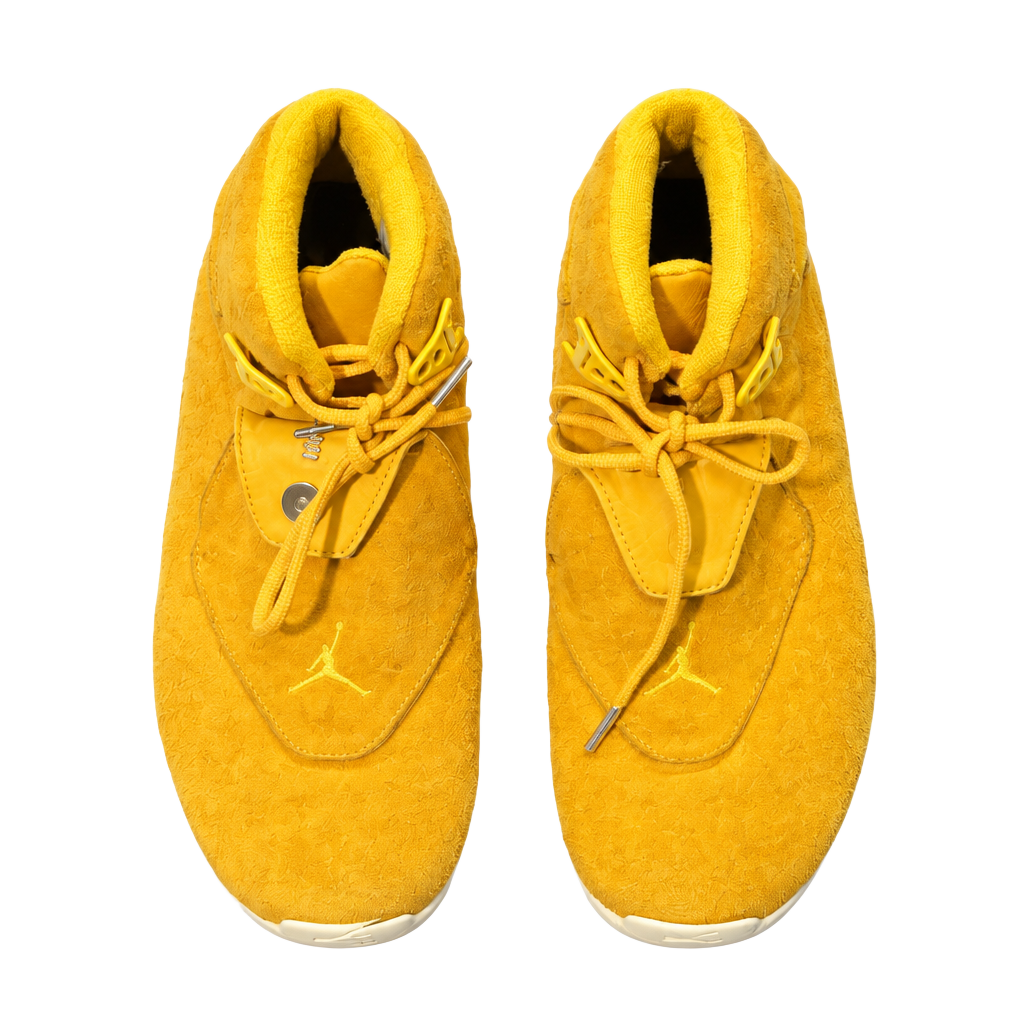 Jordan Jumpman Team Pro Sneakers Yellow Suede 1