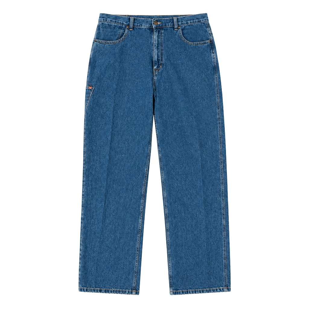 Ecko Unltd Foundry Jeans Size 38x34 Blue Relaxed Denim 1
