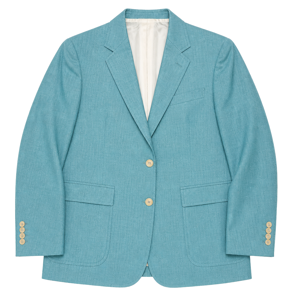 Le Tigre Teal Blazer Jacket 1