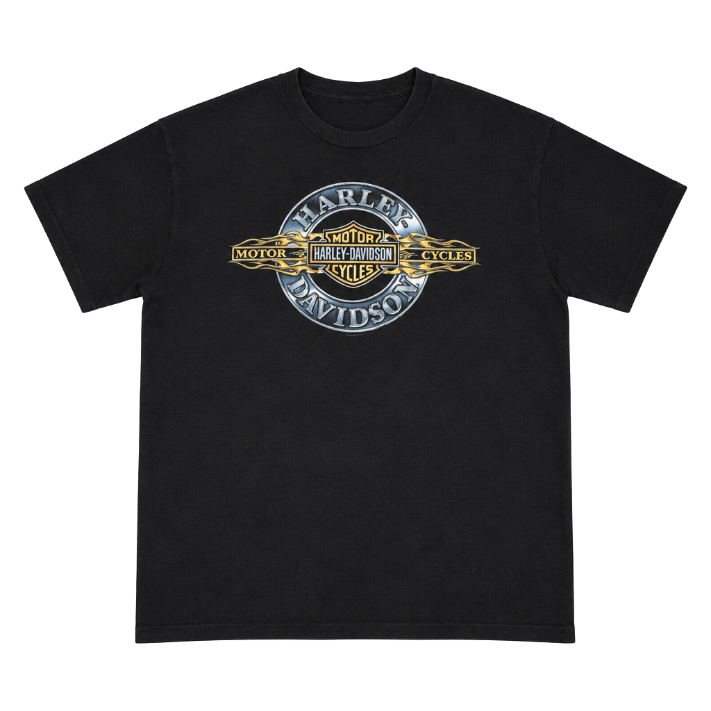 Harley-Davidson T-Shirt XL Black Peterson's Miami FL Graphic Tee 1