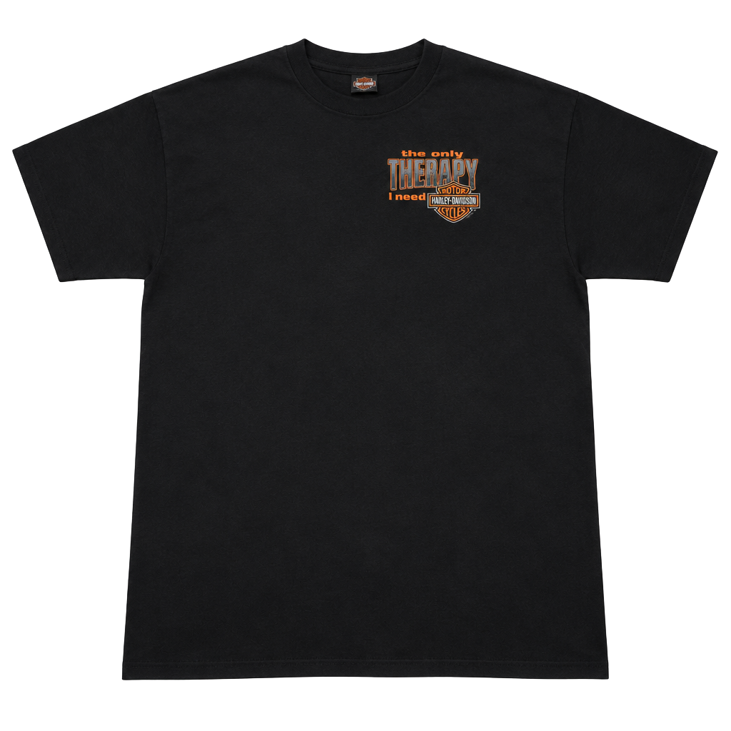 Harley-Davidson Atlanta Georgia Tomahawk T-Shirt Size X-Large Black 1