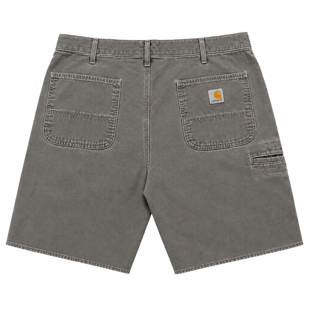 Carhartt Relaxed Fit Utility Cut Off Shorts Brown Canvas 1