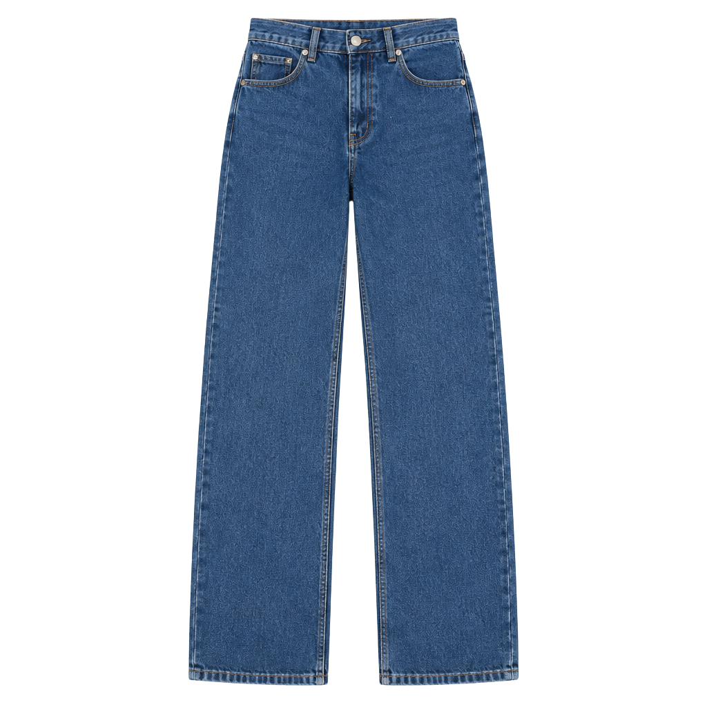 Unbranded Straight Leg Denim Jeans Blue Women’s Small 1