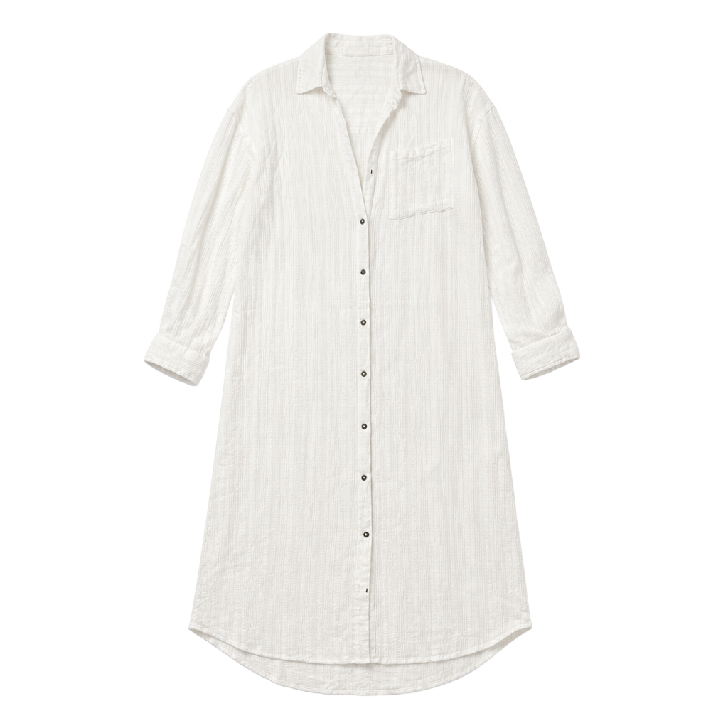 Billabong Women's Wavey Daze Cotton Gauze Maxi Shirt Dress Cover Up 1