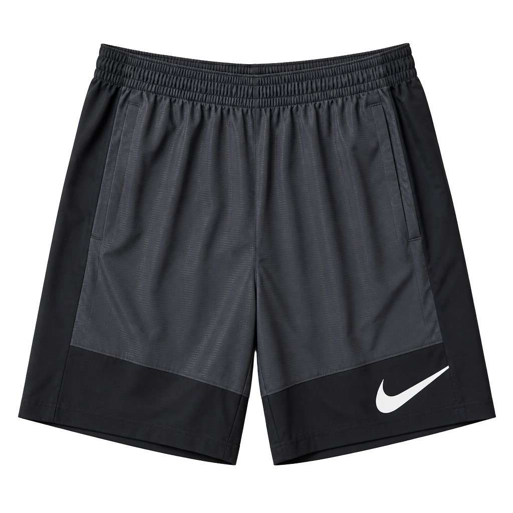 Nike Men's Basketball Shorts Wolf Grey/White/Black 1