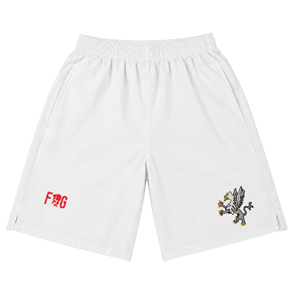 FG Sport A.C. Perugia Shorts Size M White Grifone Soccer Italy AC Perugia 1