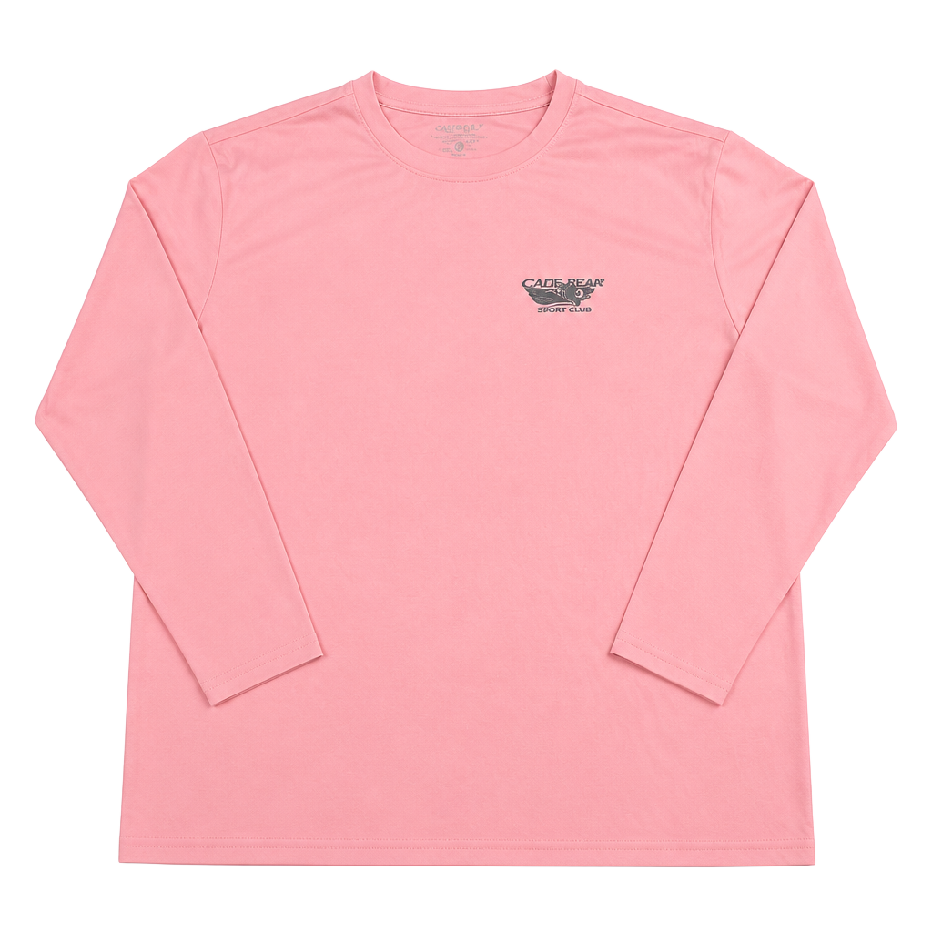 Denali Long Sleeve Performance T-Shirt Mens Size 2XL Pink Cape Fear Grady Club 1