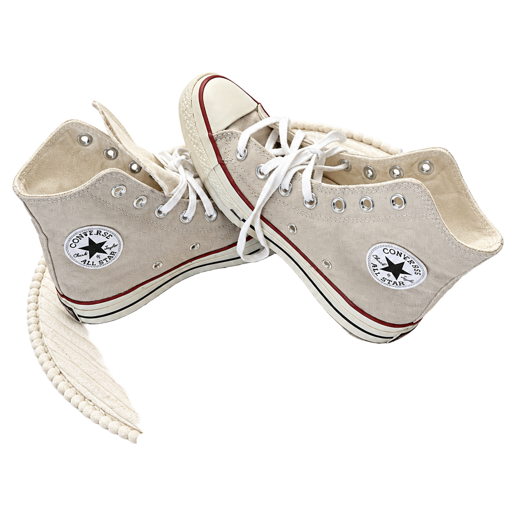 Converse Chuck 70 Hi Size Men 5 Women 7 Natural Ivory Canvas Sneakers 1