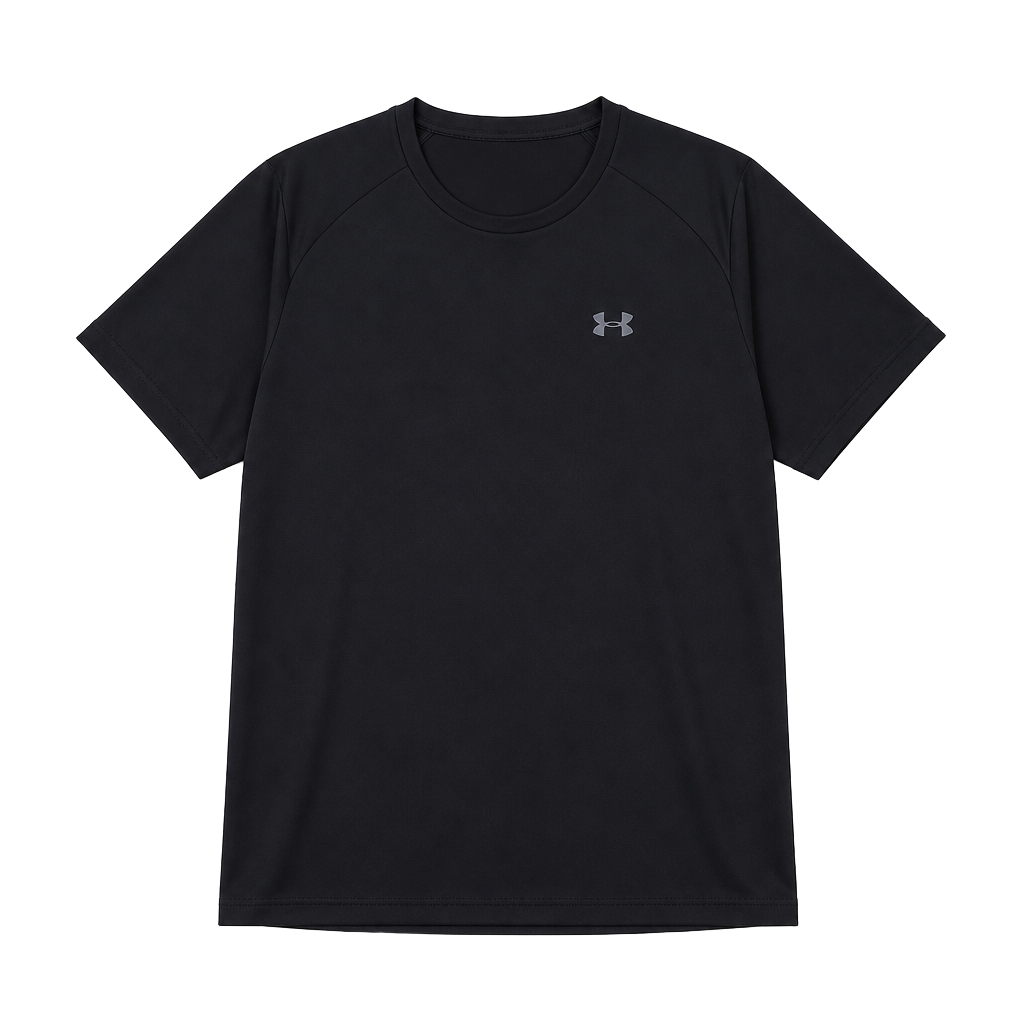 Under Armour Men's Black Tech Tee Short Sleeve T-Shirt Size 3XL Tall 1